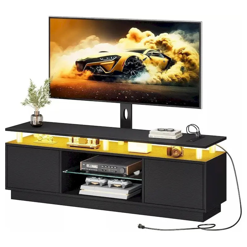 Meuble TV LED avec support pour téléviseurs de 70/65 pouces - 73 pouces