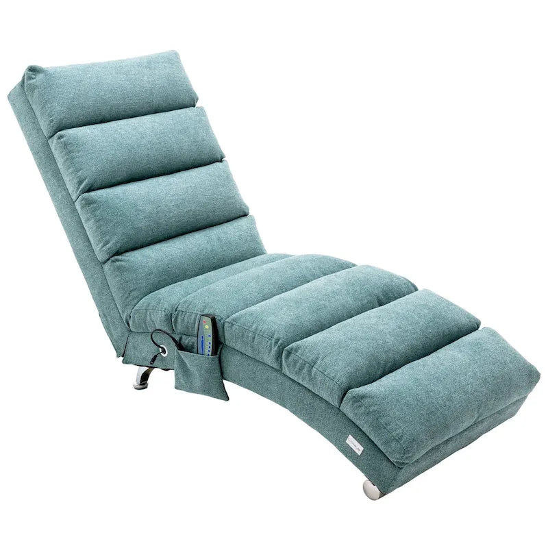 Chaise longue moderne pour intérieur, canapé long et compact