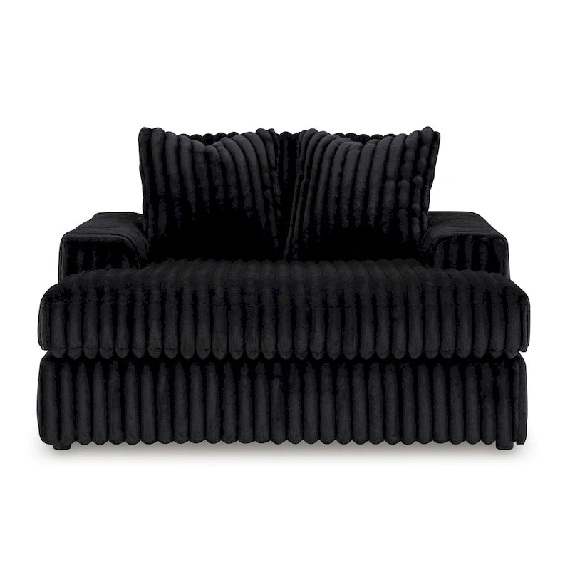 Chaise longue surdimensionnée, avec porte-gobelets et port de chargement USB