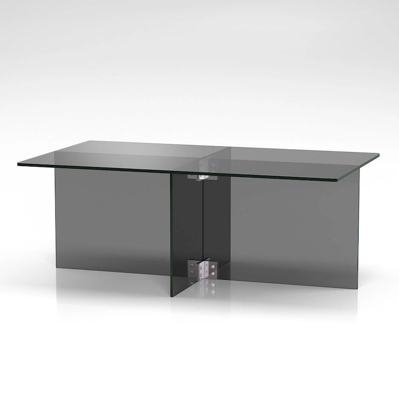 Table basse en verre distinctive