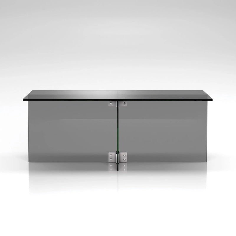 Table basse en verre distinctive