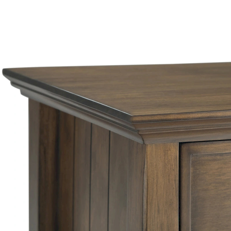 Table de chevet en bois massif de 60 cm de large