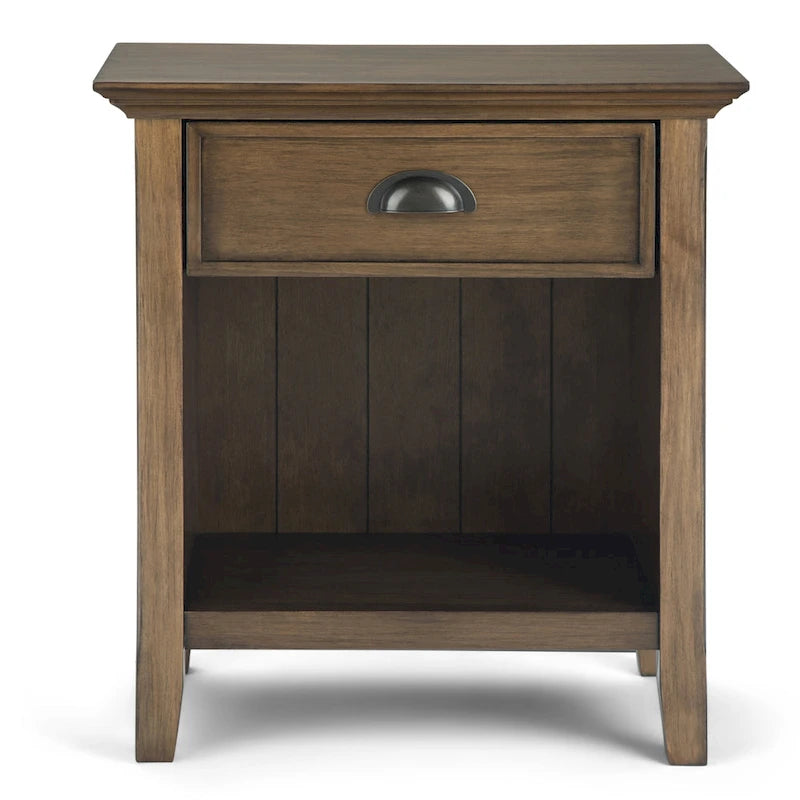Table de chevet en bois massif de 60 cm de large