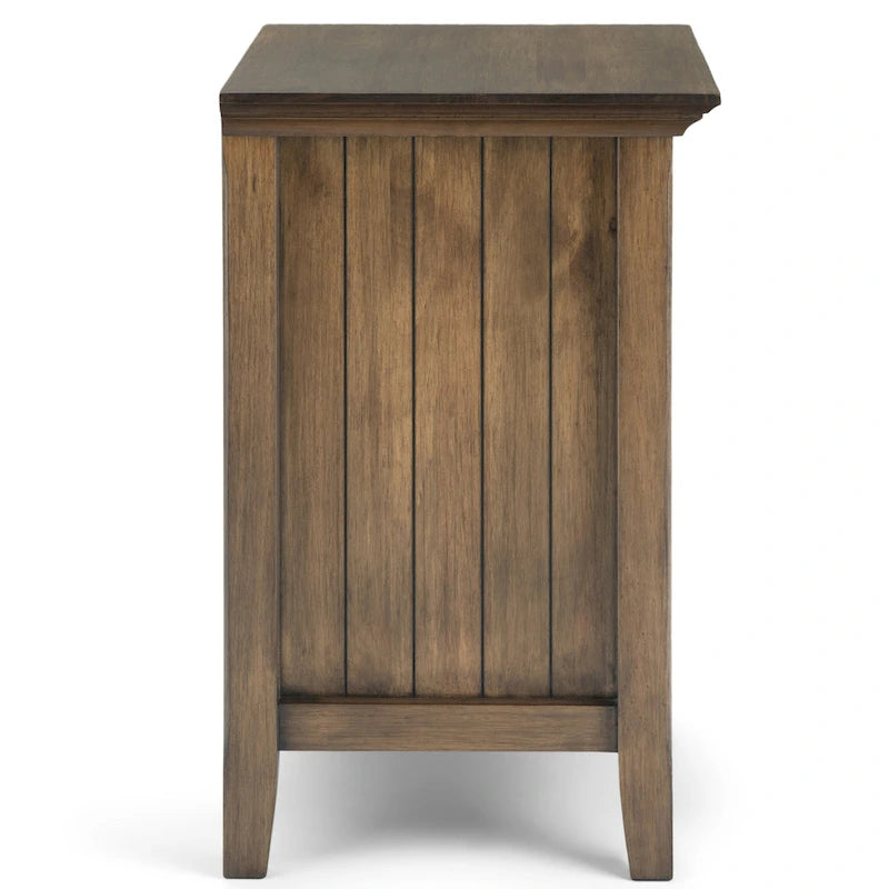 Table de chevet en bois massif de 60 cm de large