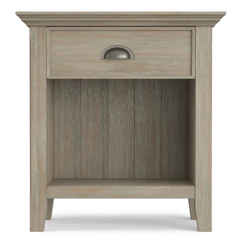 Table de chevet en bois massif de 60 cm de large