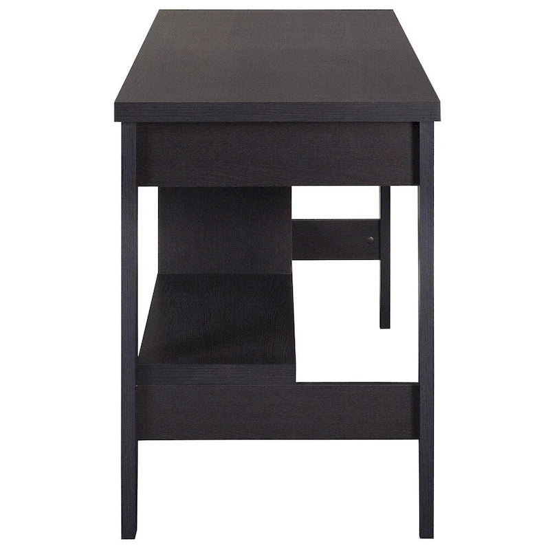 Petit bureau à 2 tiroirs avec étagères