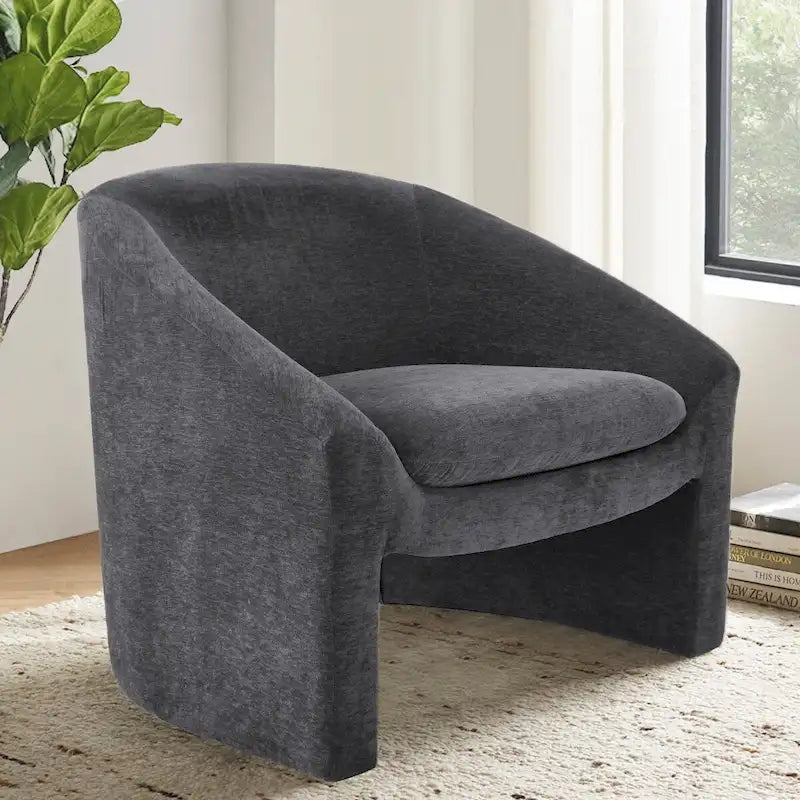 Fauteuil crapaud rembourré