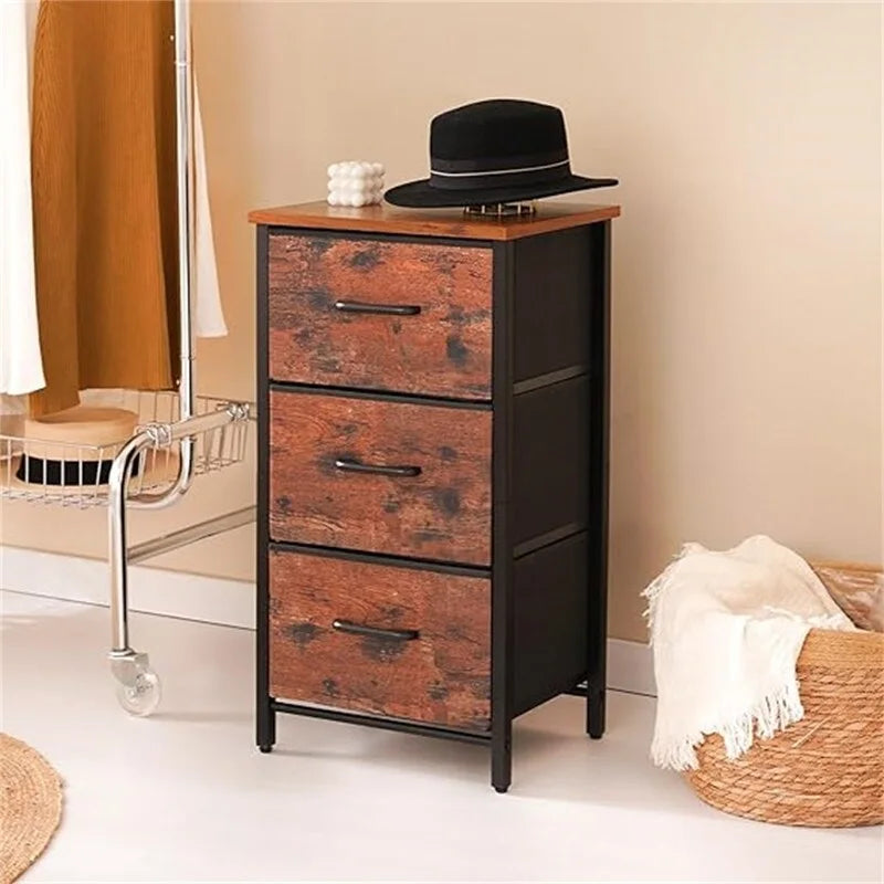 Petite commode avec tiroirs de rangement pour chambre à coucher/table de chevet