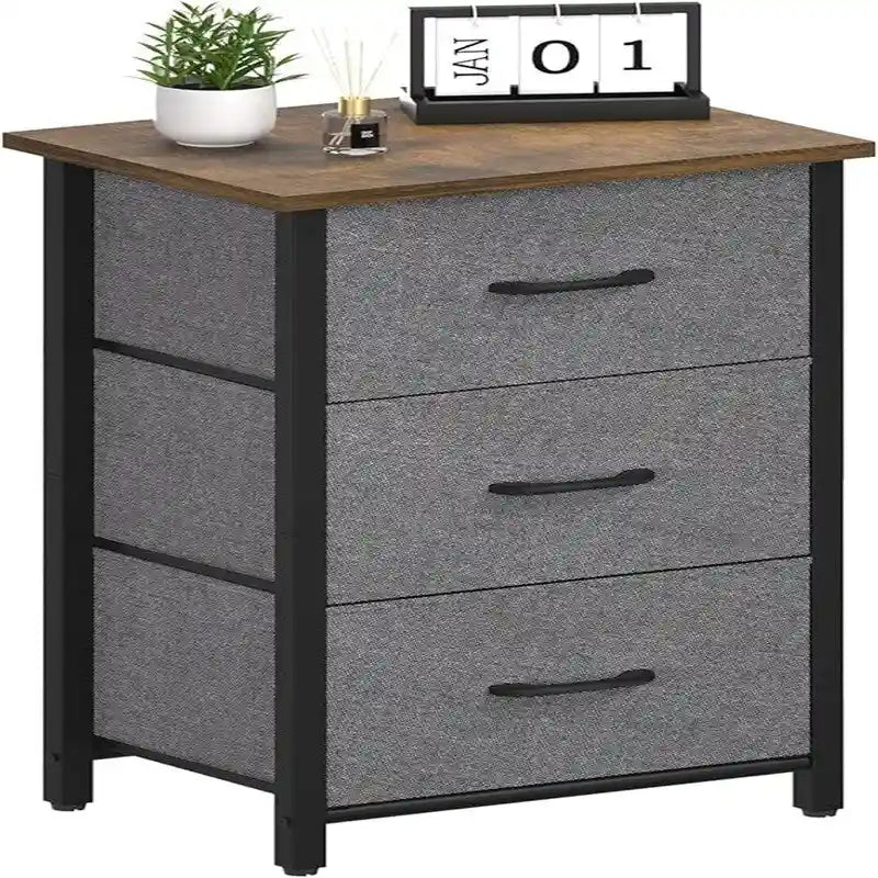 Petite commode avec tiroirs de rangement pour chambre à coucher/table de chevet