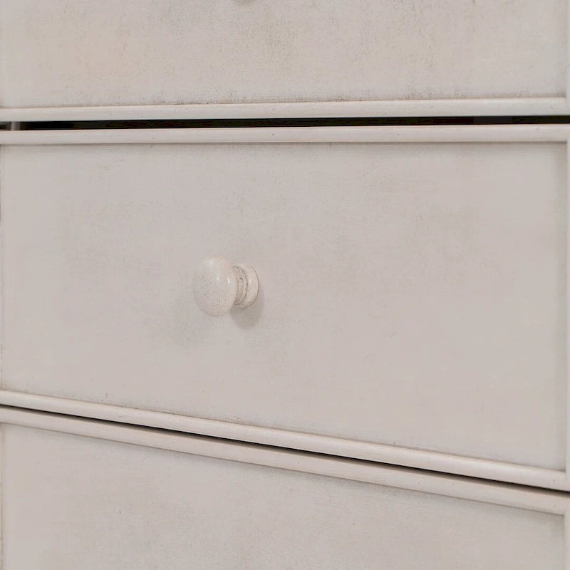 Commode de chambre rustique en bois de 47,8 L