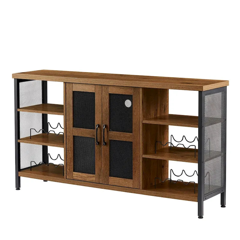 Buffet/meuble à vin de style industriel