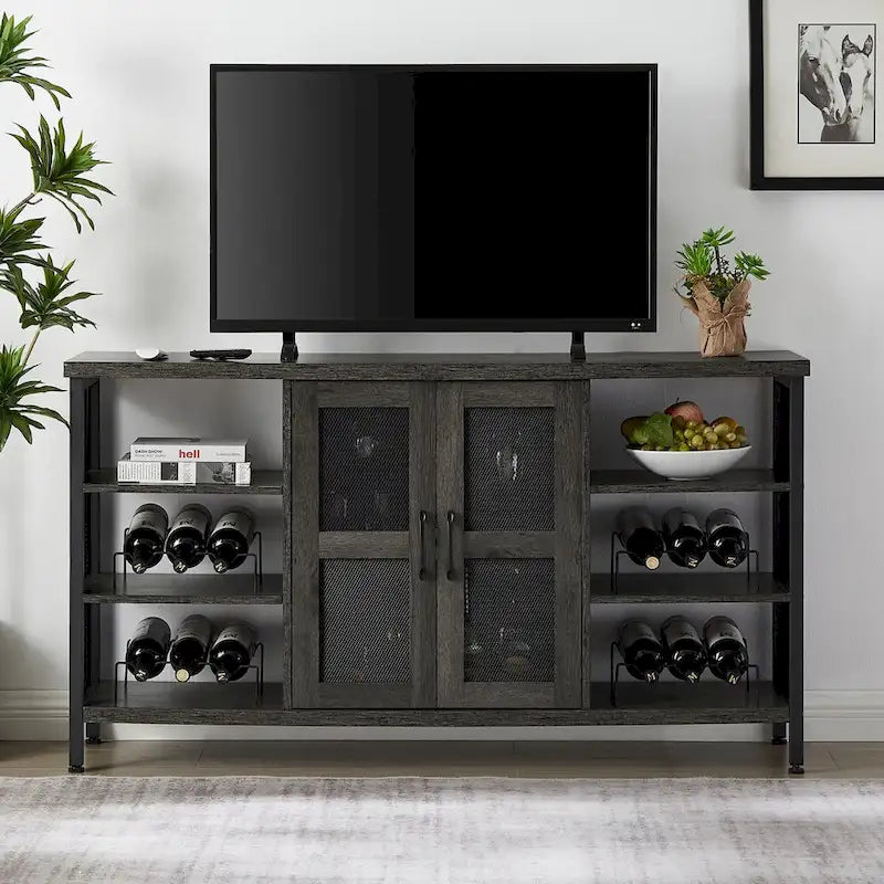 Buffet/meuble à vin de style industriel