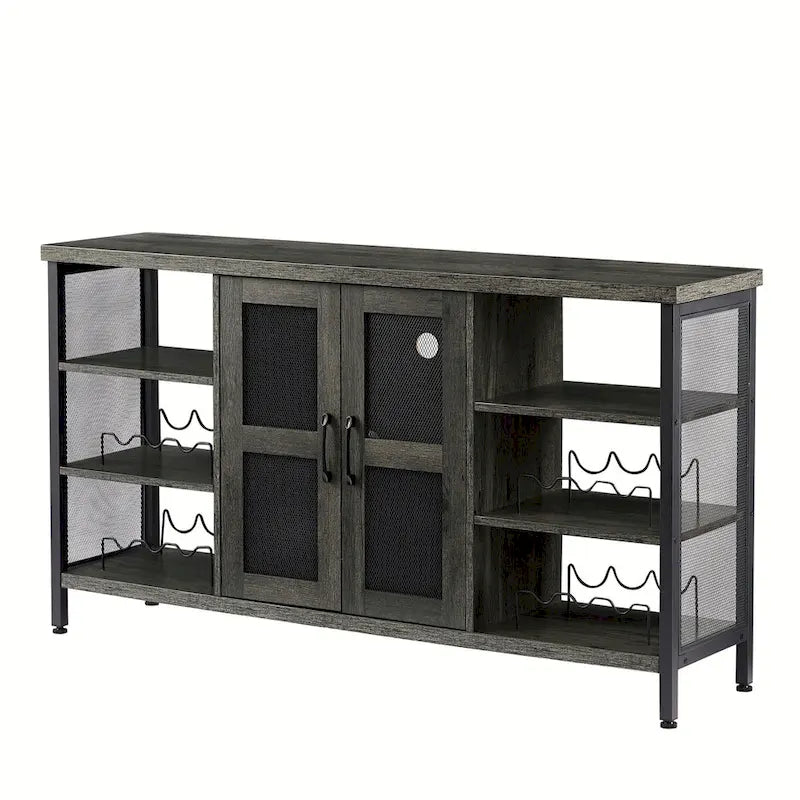 Buffet/meuble à vin de style industriel